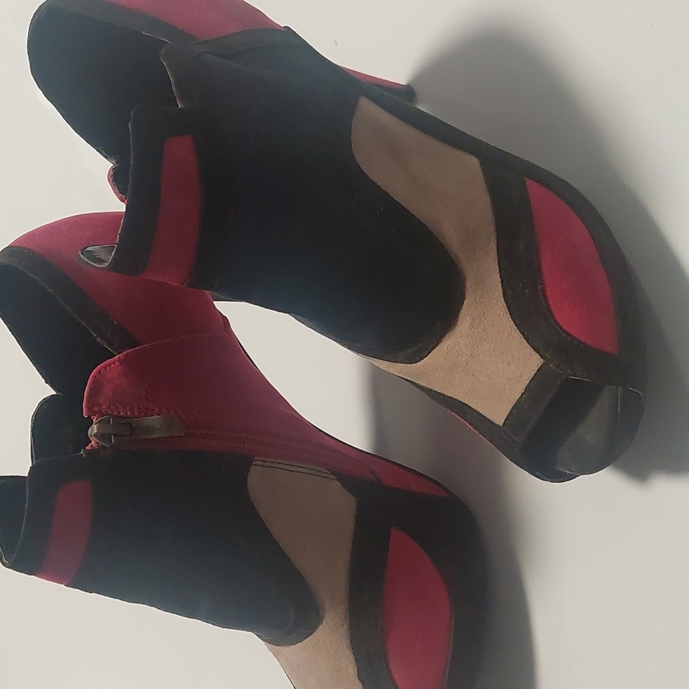 Heartsoul open toe pumps